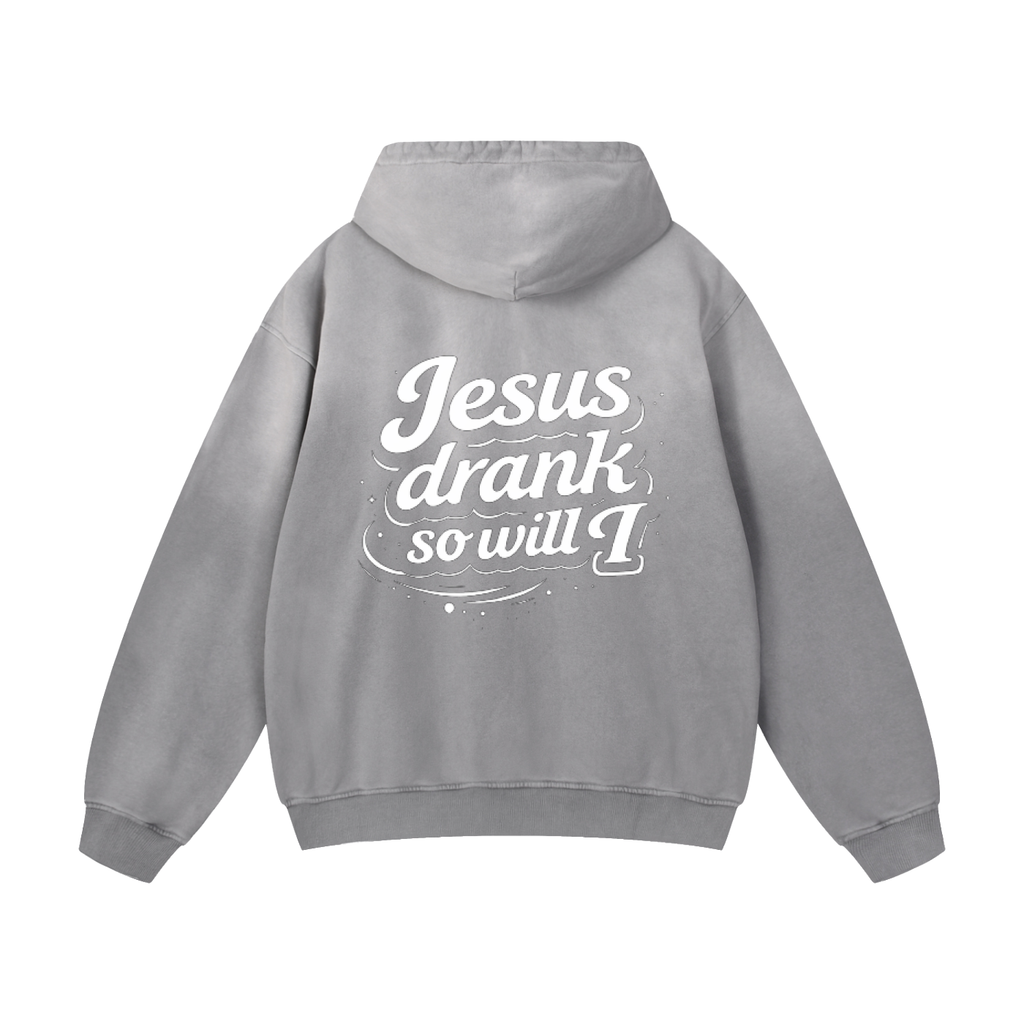 Frat Company Jesus drank hoodie